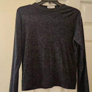 Double Zero Mystical Minamalist soft Comfy Black marled closet staple Shirt M